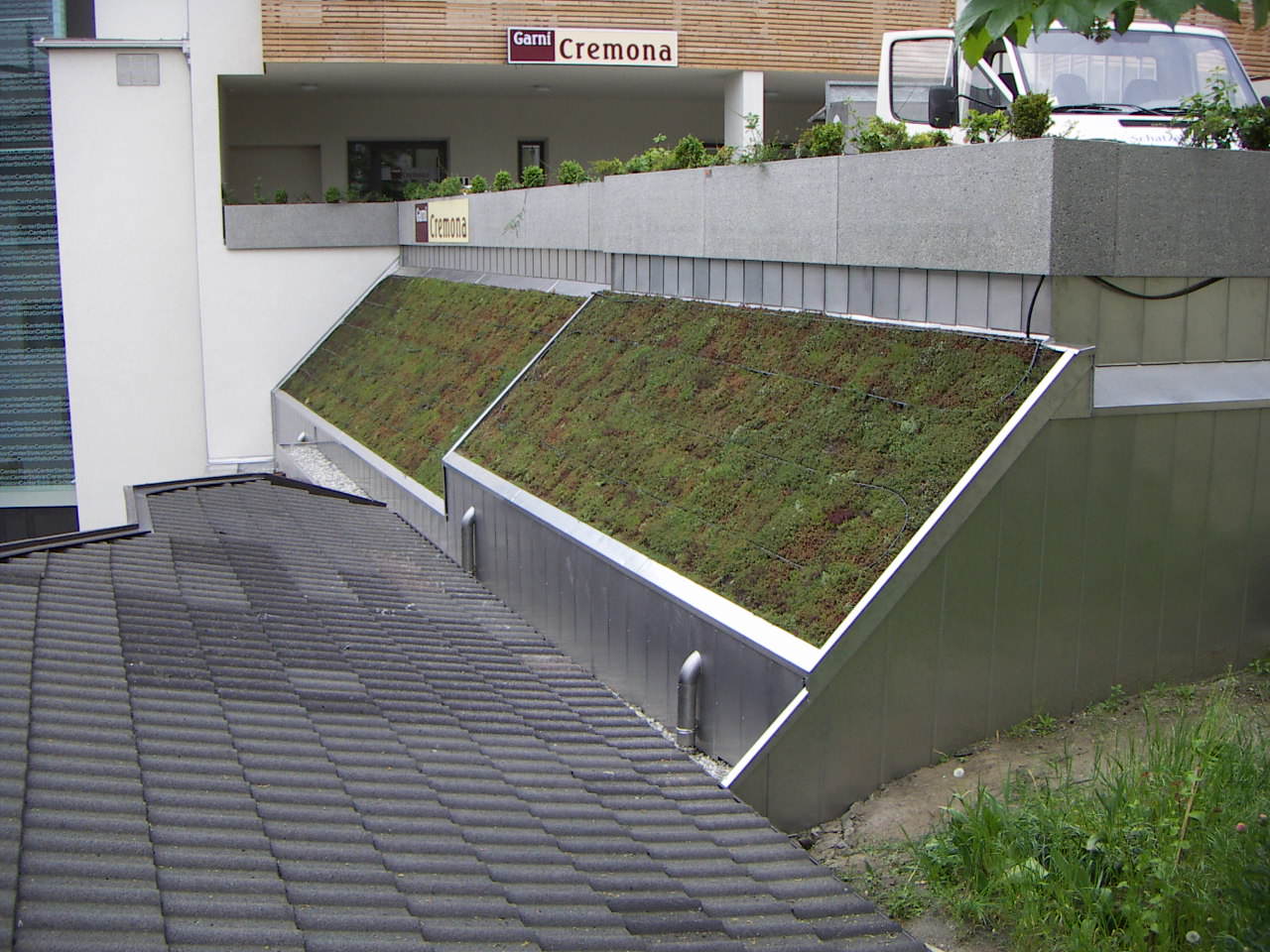 Costruzione tetto verde