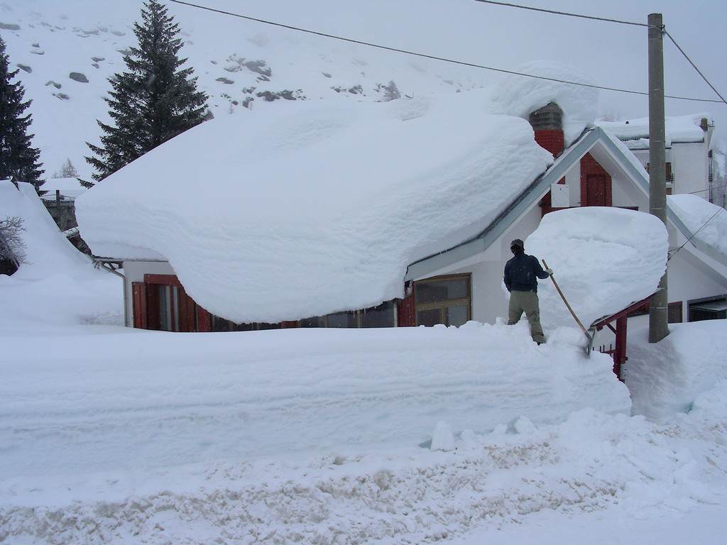 Beispiel mit Schneeschutz