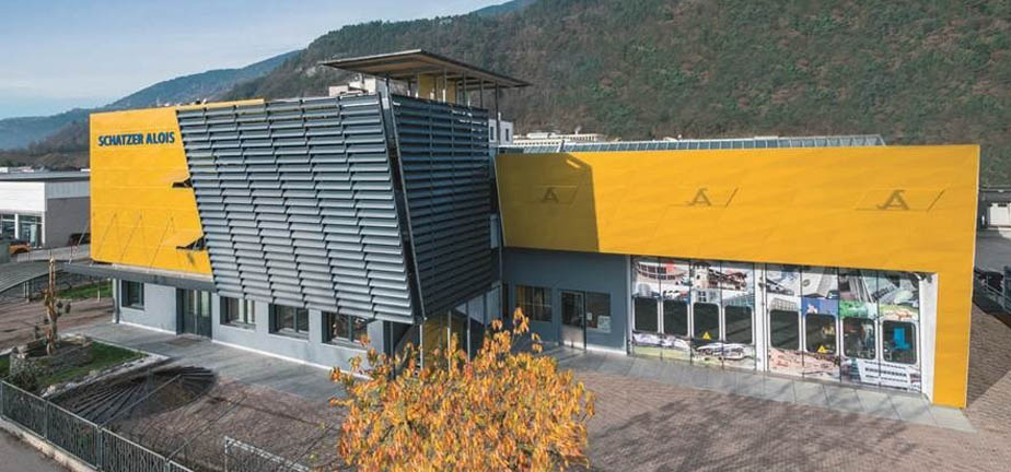 Schatzer Alois Firmensitz in Brixen nach dem Umbau