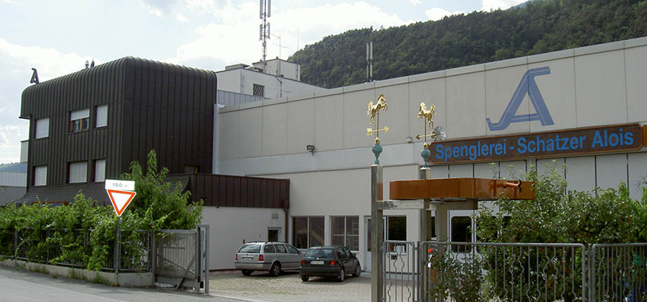 Schatzer Alois Firmensitz in Brixen vor dem Umbau